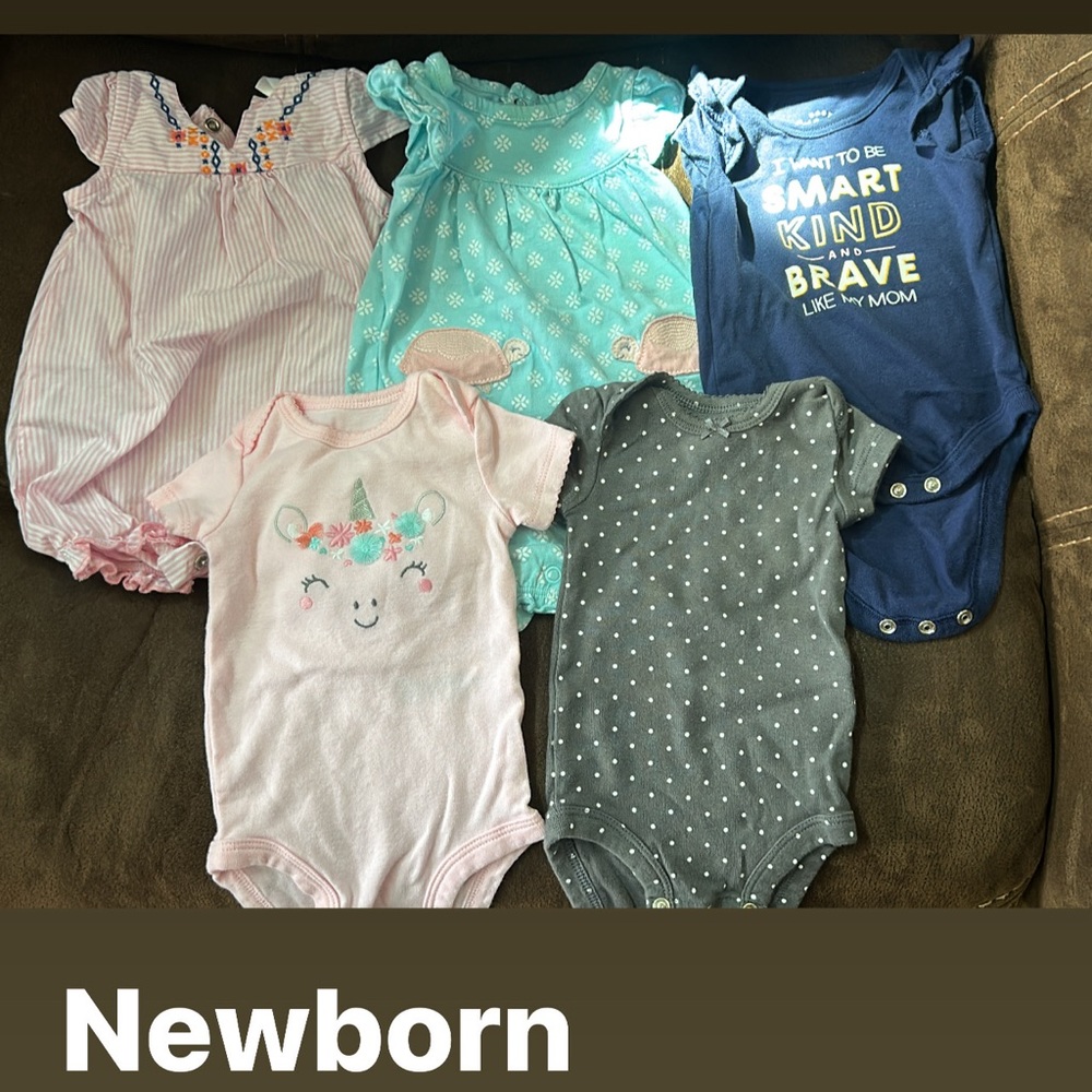 5 piece onesie bundle